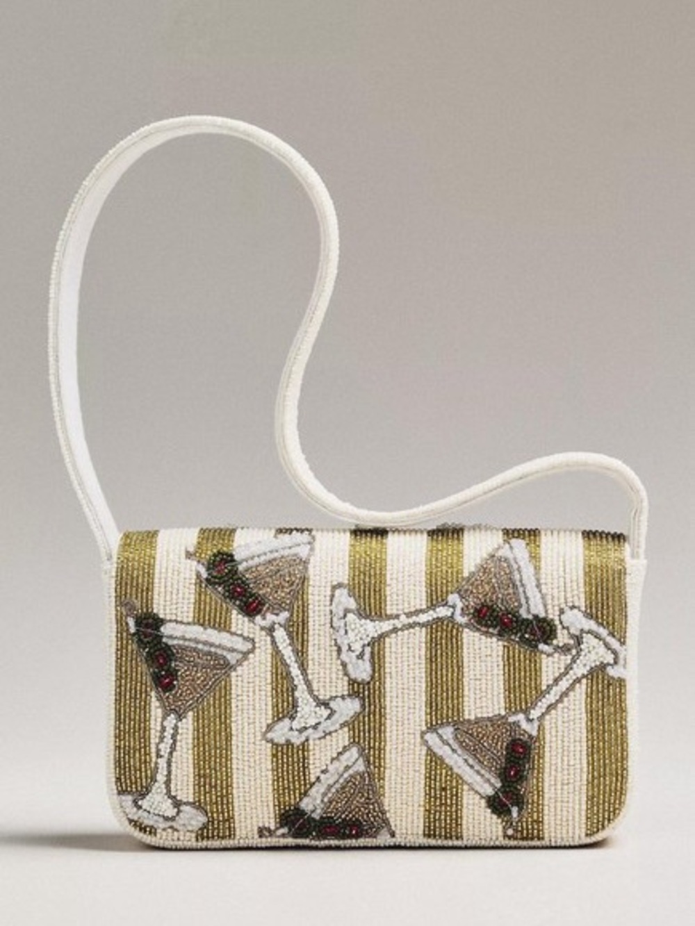 NWOT Anthropologie The Fiona Beaded Bag Food & Drink Edition